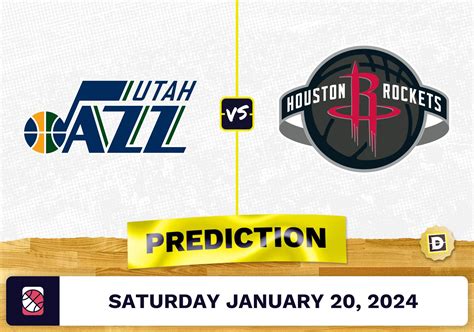 jazz vs rockets prediction|Utah Jazz vs Houston Rockets: Prediction, Starting  .